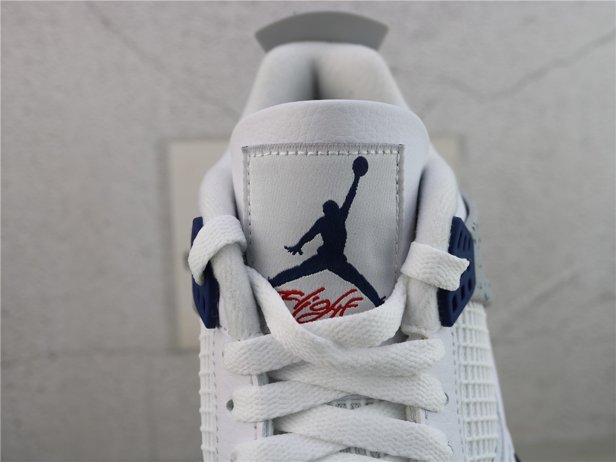 GX Batch Air Jordan 4 Retro White Midnight Navy DH6927-140